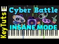 Cyber Battle (Solo) [Deltarune: Chapter 2] by Toby Fox - Insane Mode [Piano Tutorial] (Synthesia)