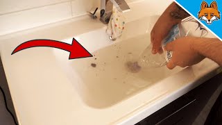 How to unclog a Sink Drain ⚡️ The fastest way 💥