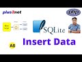 How to add record and get the row id from SQLite database in PHP by using Parameterized Query : A8