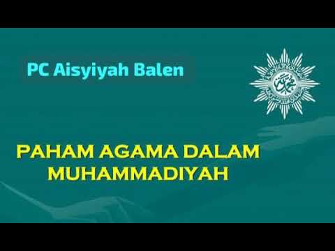 [KTO] - Paham Agama Dalam Muhammadiyah || PC Aisyiyah Balen - YouTube