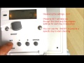 sangamo powersaver 24 7 reviewing settings