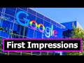 Working at Google - First Impressions as a Software Engineer