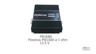 ¡GRANDES RESULTADOS! TEST POWERUS PW1600 1 OHM \u0026 SUB HIPPOXL122R MASSIVE-ZONA DE PRUEBA AUDIOLINER