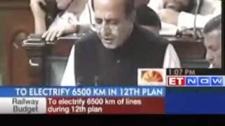 Railway minister: Dinesh Trivedi - Main focus to increases passenger amenities