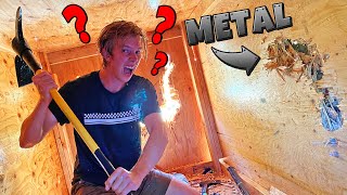 TRAPPED in the UNBREAKABLE Box Challenge! *BREAK OUT OR STAY 24 HOURS*