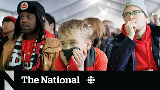 Excitement, anxiety as fans watch Canada’s 1st World Cup match