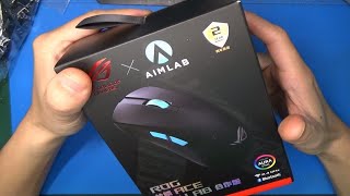 【帝亿电竞】华硕ROG龙鳞ACE AIMLAB合作版鼠标拆解及微动更换视频