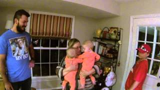 Best Twin Baby Surprise for Grandma - Meets Grandbabies for the first time! Priceless Surprise!