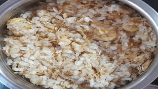 Aval nanachathu /sweet poha recepie /അവിൽ നനച്ചത്