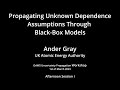 Propagating unknown dependence assumptions through black-box models