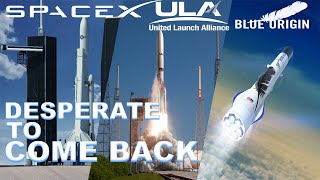 Attention SpaceX -  ULA is desperate to come back | Blue Origin trying to convince AF for New Glenn