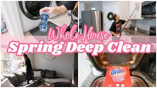 2023 SPRING CLEANING | DEEP CLEAN WITH ME | WHOLE HOUSE CLEANING MOTIVATION