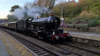 Jess sees GWR ‘Castle’ No. 7029 ‘Clun Castle’  7029, 47773 returning to Tyseley Steam Trust