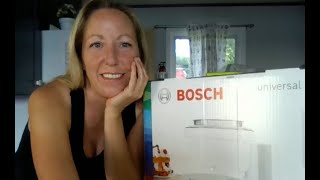 Bosch Stand Mixer Unboxing and Sourdough Mix