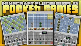 Minecraft Plugin Display: Pocket Games