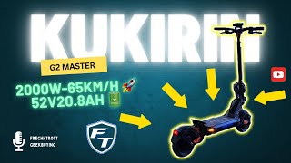 Kukirin G2 Master, à 65 Km/h pour seulement 850 Euros !!