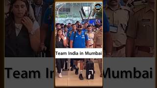 Team India at Mumbai Airport: अगले मैच के लिए मुंबई पहुंची टीम इंडिया | World Cup 2023 | #shorts