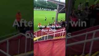 saints v shels after the game #junkiesfc #sei #loi