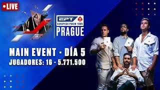 ÚLTIMAS DOS MESAS | EPT Praga con más de 1 MILLÓN de euros de primero♠️ PokerStars en español