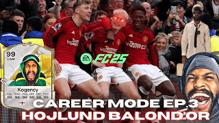 MANCHESTER UNITED EA FC 25 CAREER| RASMUS HOJLUND IS THE BEST PLAYER IN THE WORLD!!!