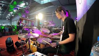 【Drumcam】LiSA - Rising Hope【Linking tour with Amelia Khor】