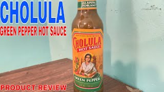 ✅  Cholula Green Pepper Hot Sauce, 5 fl oz 🔴