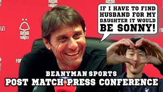 'If I have to find a husband for my daughter it would be SONNY!' | Forest 0-2 Spurs | Antonio Conte