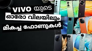 Top Best Vivo Smart Phones In India In Each Price Range | January 2025 | Malayalam