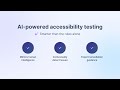 Detect and fix accessibility issues like a WCAG expert, with AI