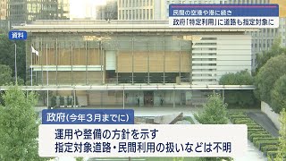 政府「特定利用」に道路も／市民団体から疑問の声