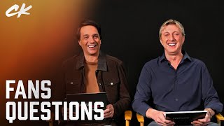 Fan Q&A With Ralph Macchio & William Zabka From Cobra Kai