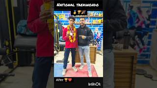 National taekwondo 🏆🥳❤️‍🩹 jaipur at Rajasthan manish9080 #celebration #winners #taekondo