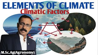 ELEMENTS OF CLIMATE - CLIMATIC FACTORS