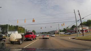 Driving through Newport, Tennessee