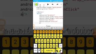 how to code a Button (in aide android studio) By HandSlapStudios