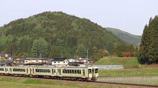 花輪線 キハ110系 1923D 小屋の畑～荒屋新町 2023年5月13日