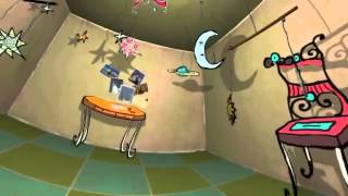 The girl who walked upside down