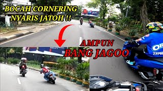 BOCAH CORNERING HAMPIR JATOH !! - AMPUN BANG JAGO