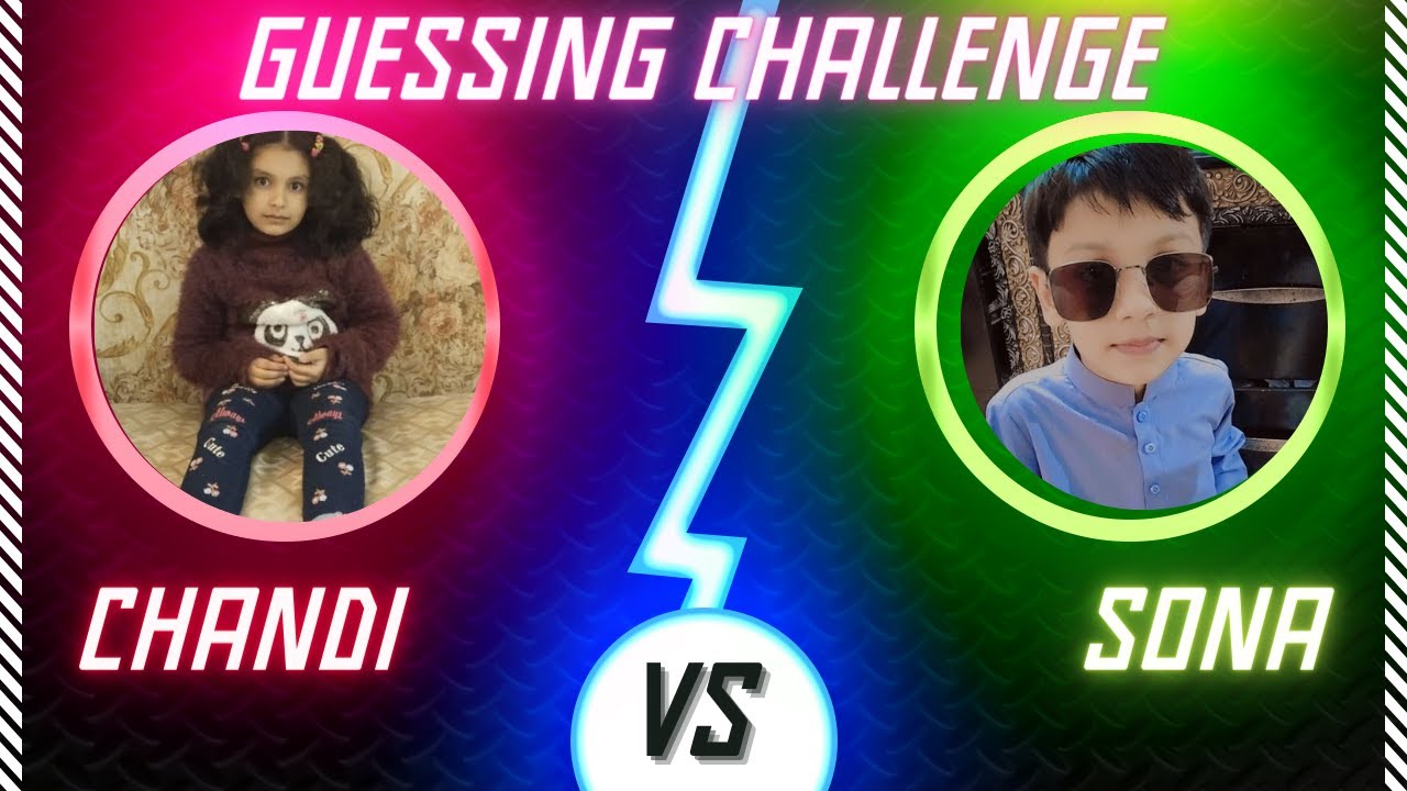 Guessing Challenge Vlog Youtube