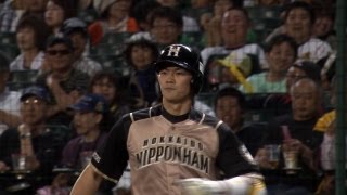 先手は日本ハム　大野のスクイズで試合の主導権を握る 2013.05.25 T-F