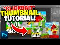 How to Make *CLICKBAIT* Styled Minecraft Thumbnails