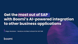 Code10 TechTalks 2024 - Boomi for SAP driven by @BoomiOfficial