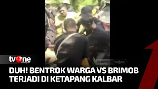 Satu Orang Terluka Dalam Bentrokan Warga VS Brimob | Kabar Petang Pilihan tvOne