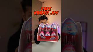 Fake VS Real Kinder Joy Comparison #Shorts #Viral