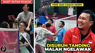 Perang Saudara Penuh Tawa.!! Moment Langka, Unik & Lucu Saat Atlet Badminton Indonesia Terlibat Duel