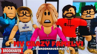 MY CRAZY FAMILY!!| ROBLOX BROOKHAVEN 🏡RP (CoxoSparkle)
