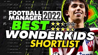 FM22 BEST WONDERKIDS SHORTLIST - 600+ Players! | Football Manager 2022