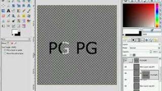 GIMP Tutorial: How to make Flashing Animated Text
