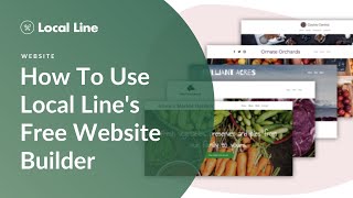 Local Line's Free Website Builder: Tutorial