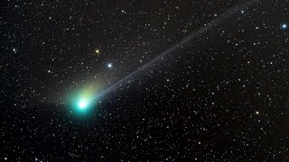 How to find the green comet in the sky of Brazil?